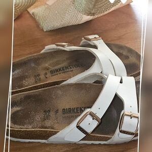 Birkenstock Women's White Sandals